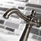Kingston Brass Single-Handle Bathroom Faucet with Push Pop-Up, Black Stainless KS354CGVN - alternate 4